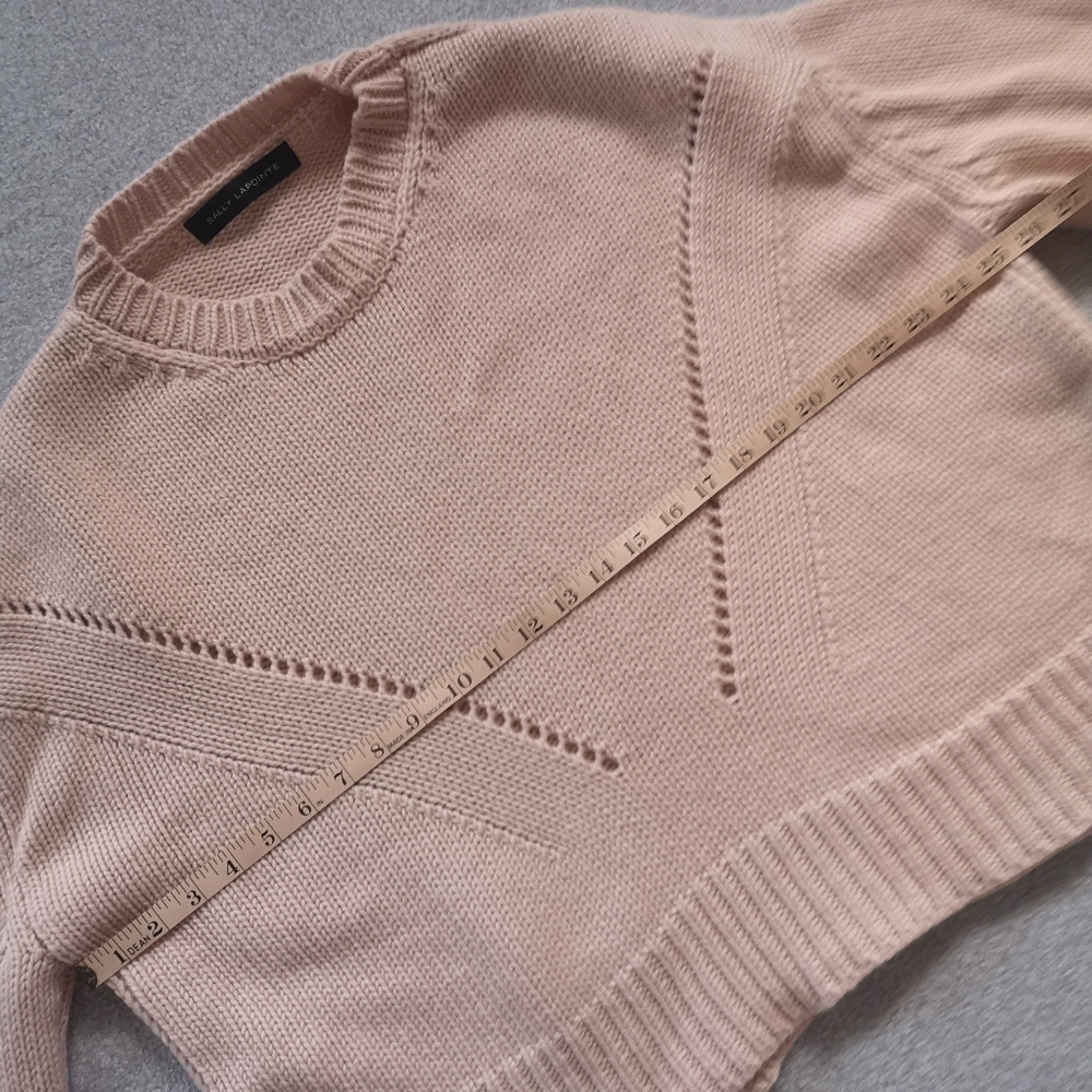 Sally Lapointe Wool Cashmere Sweater